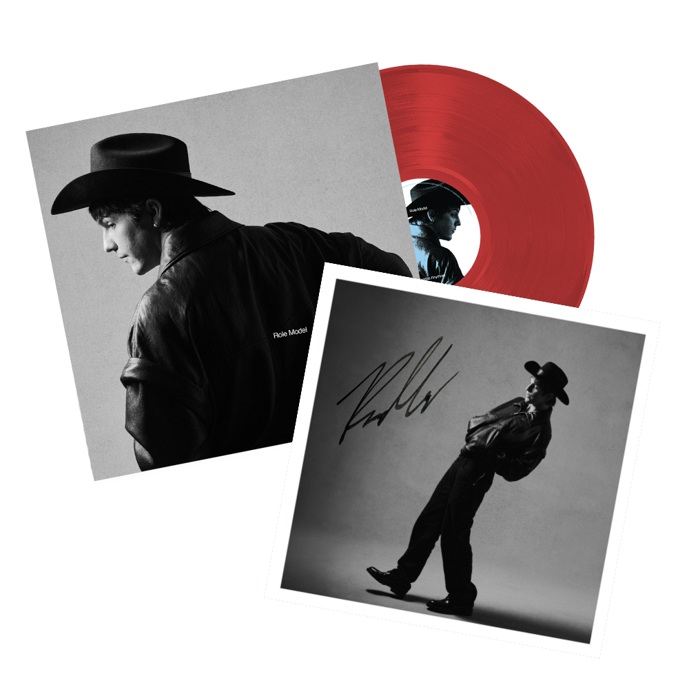 Role Model kansas anymore exclusive red vinyl signed bundle 389101