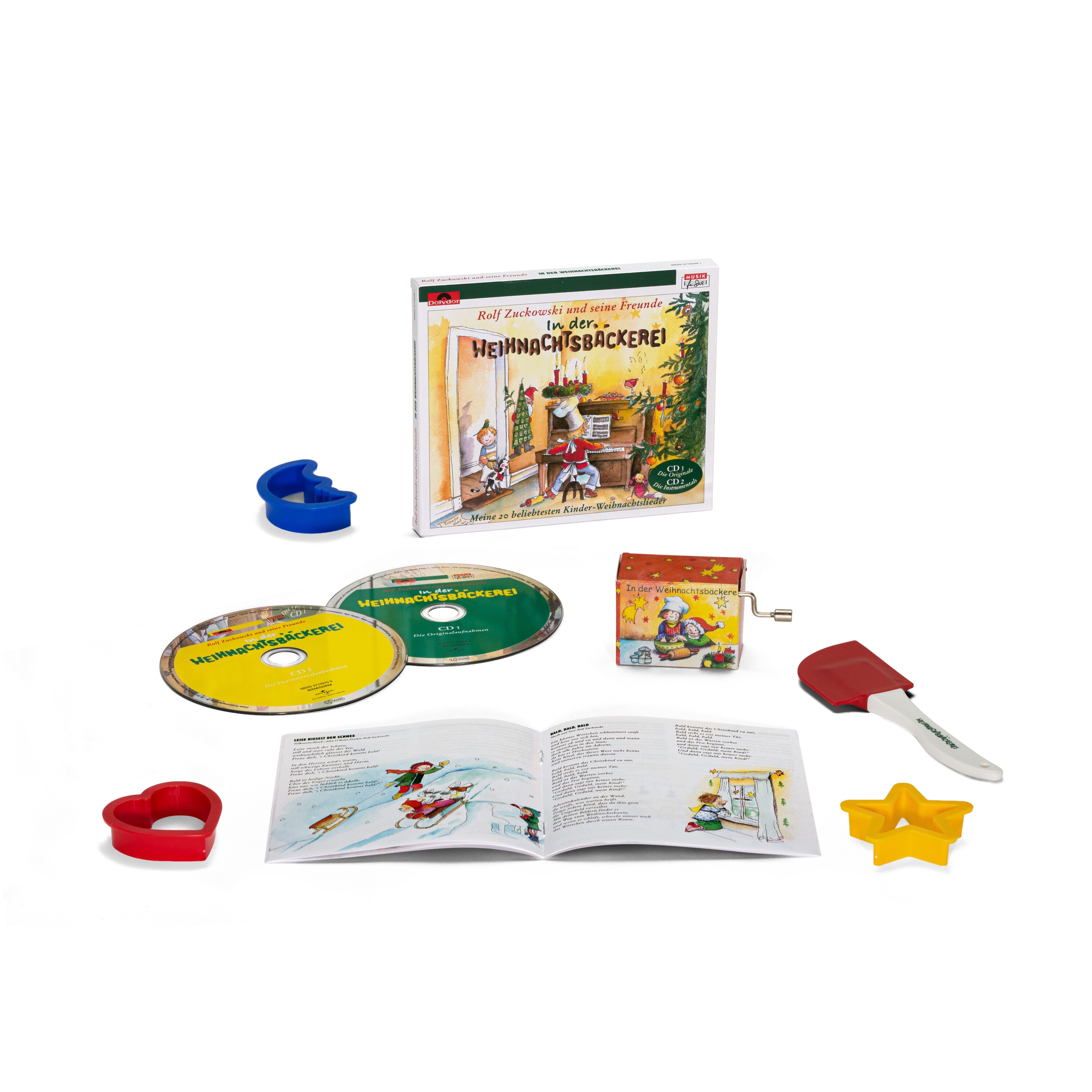 Rolf Zuckowski und Seine Freunde In der Weihnachtsbäckerei 2 CD-Bundle 390712