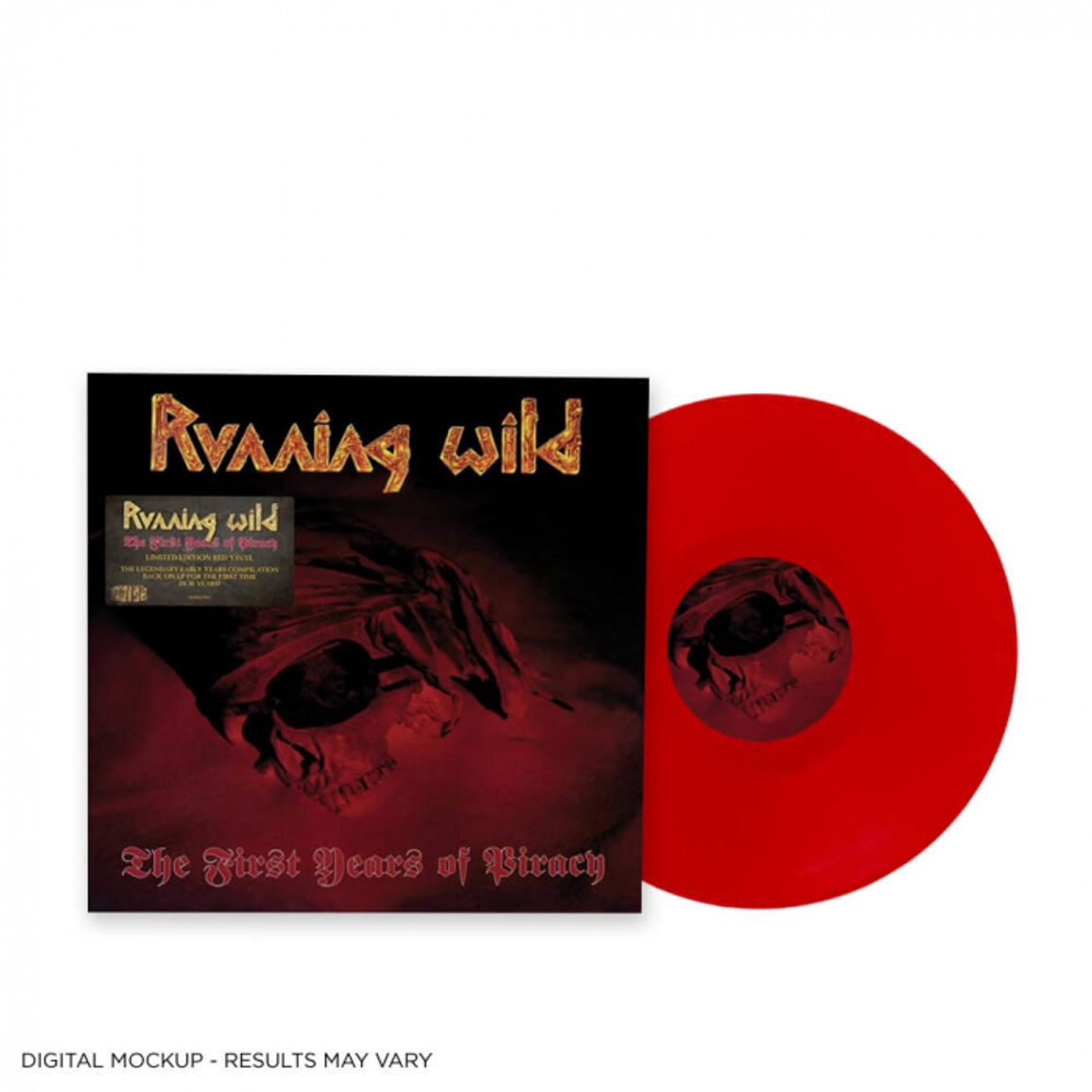 Running Wild The First Years Of Piracy  Red Vinyl LP 459373