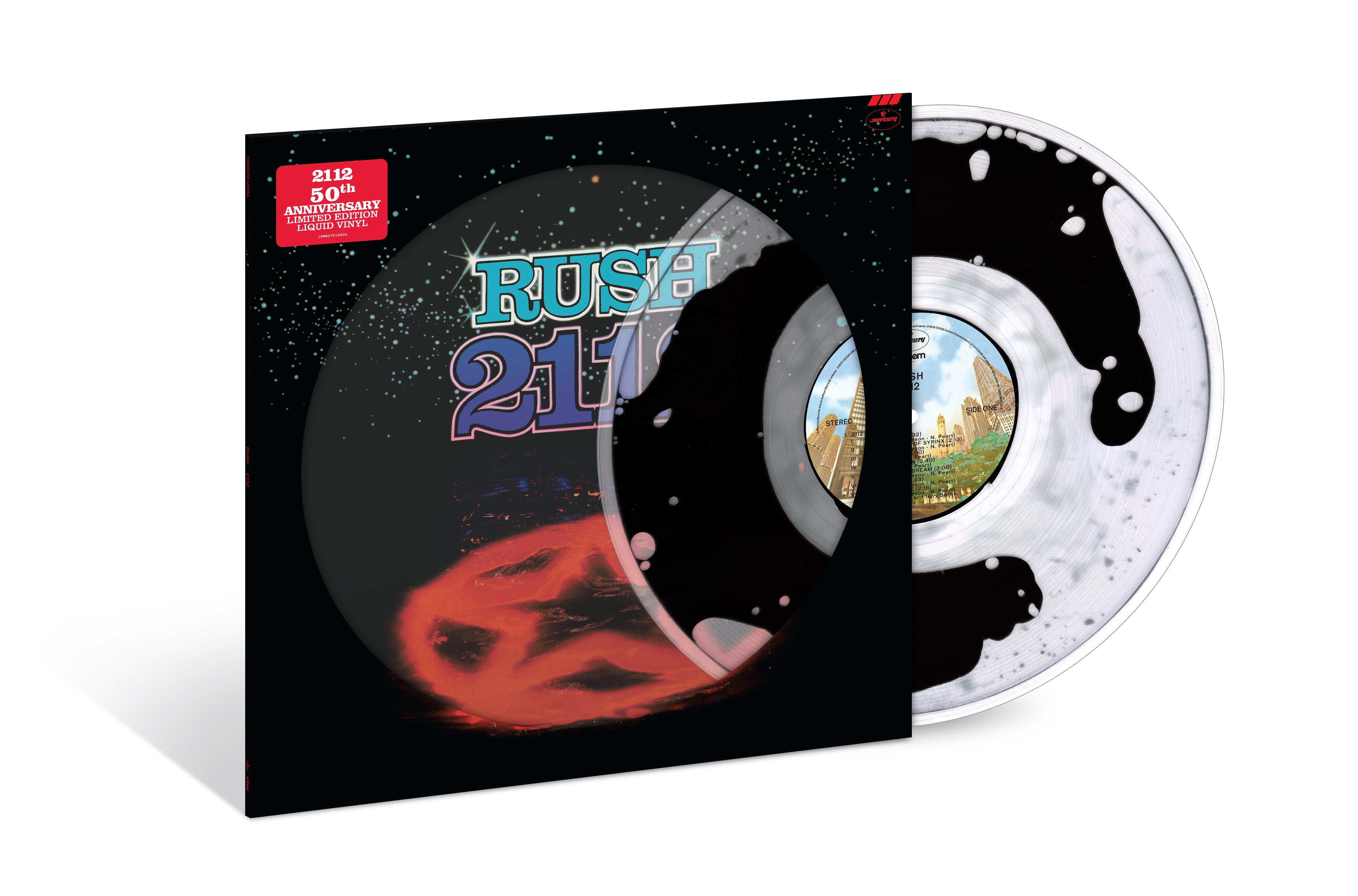 Rush 2112 'Clear + Midnight' Liquid Filled LP 455497