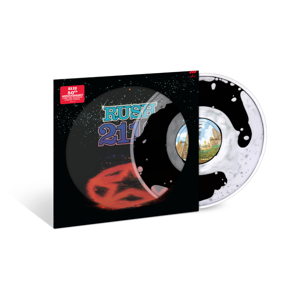 Rush 2112 'Clear + Midnight' Liquid Filled LP 455611
