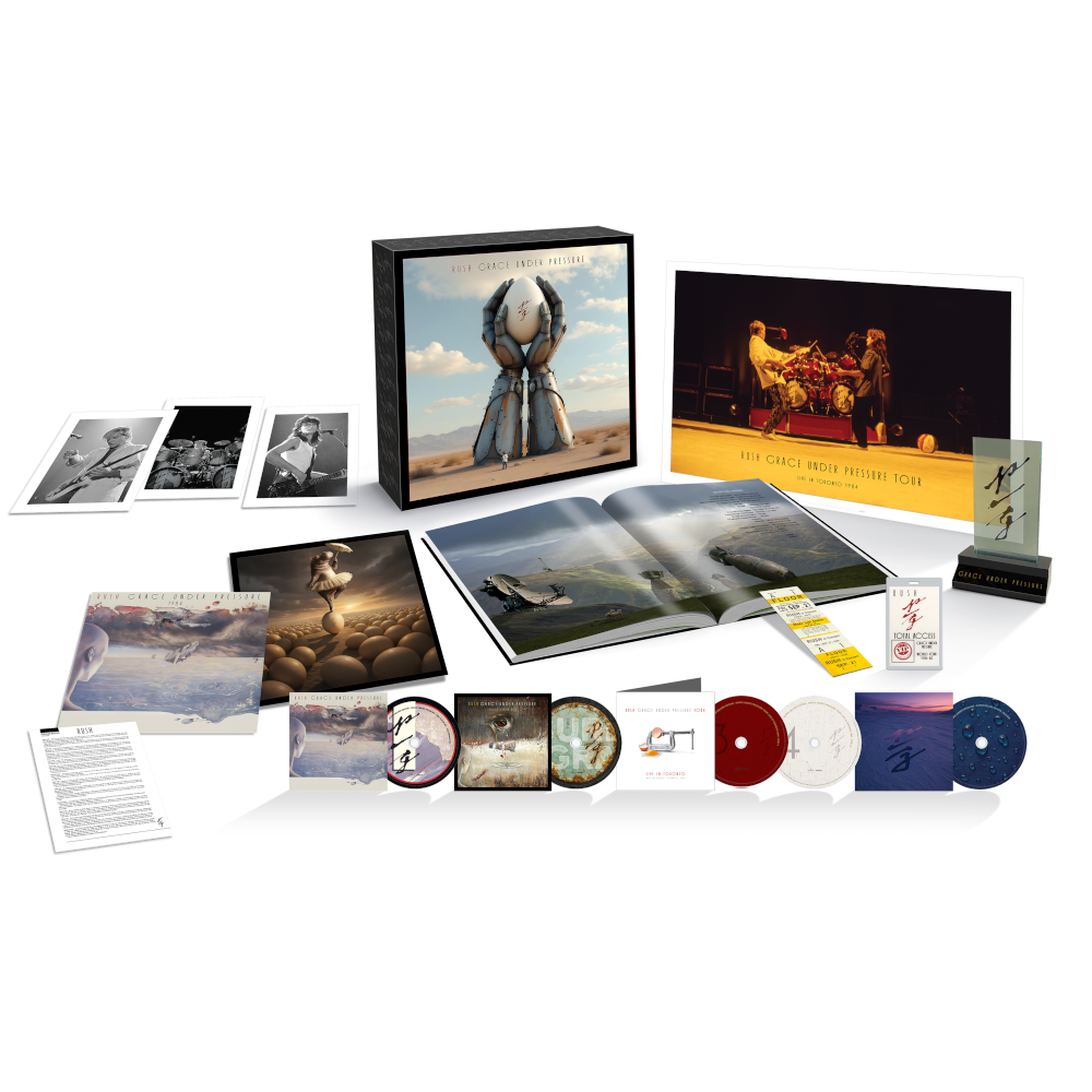 Rush Grace Under Pressure 40th Limited 4CD + Blu-Ray Super Deluxe 433899