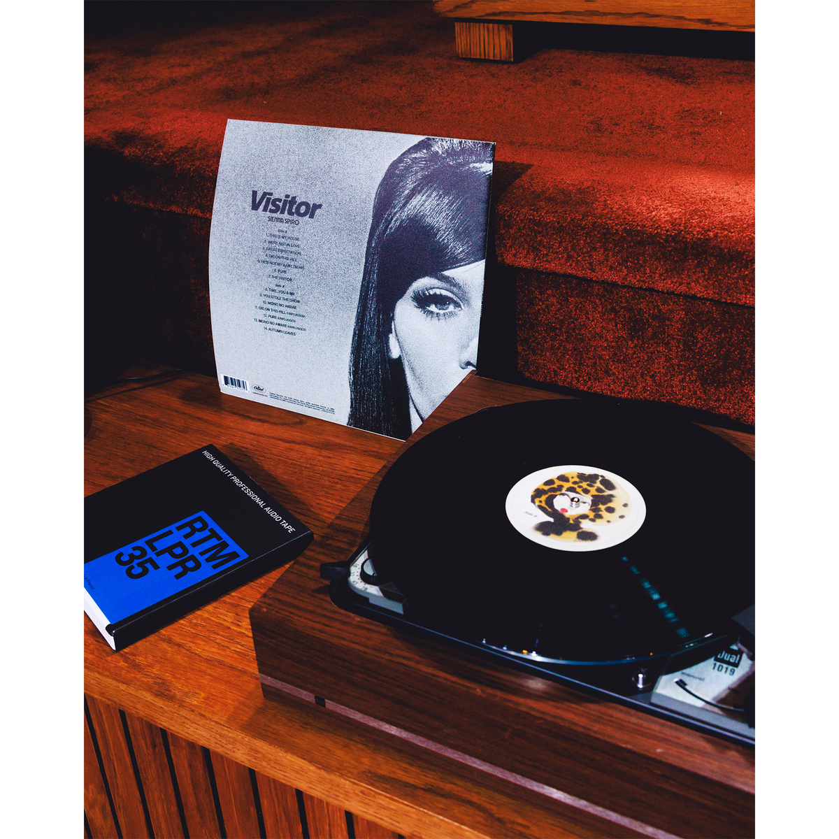 SIENNA SPIRO Visitor (Deluxe Unplugged) Exclusive 180g Black Vinyl + Signed Art Card 463711