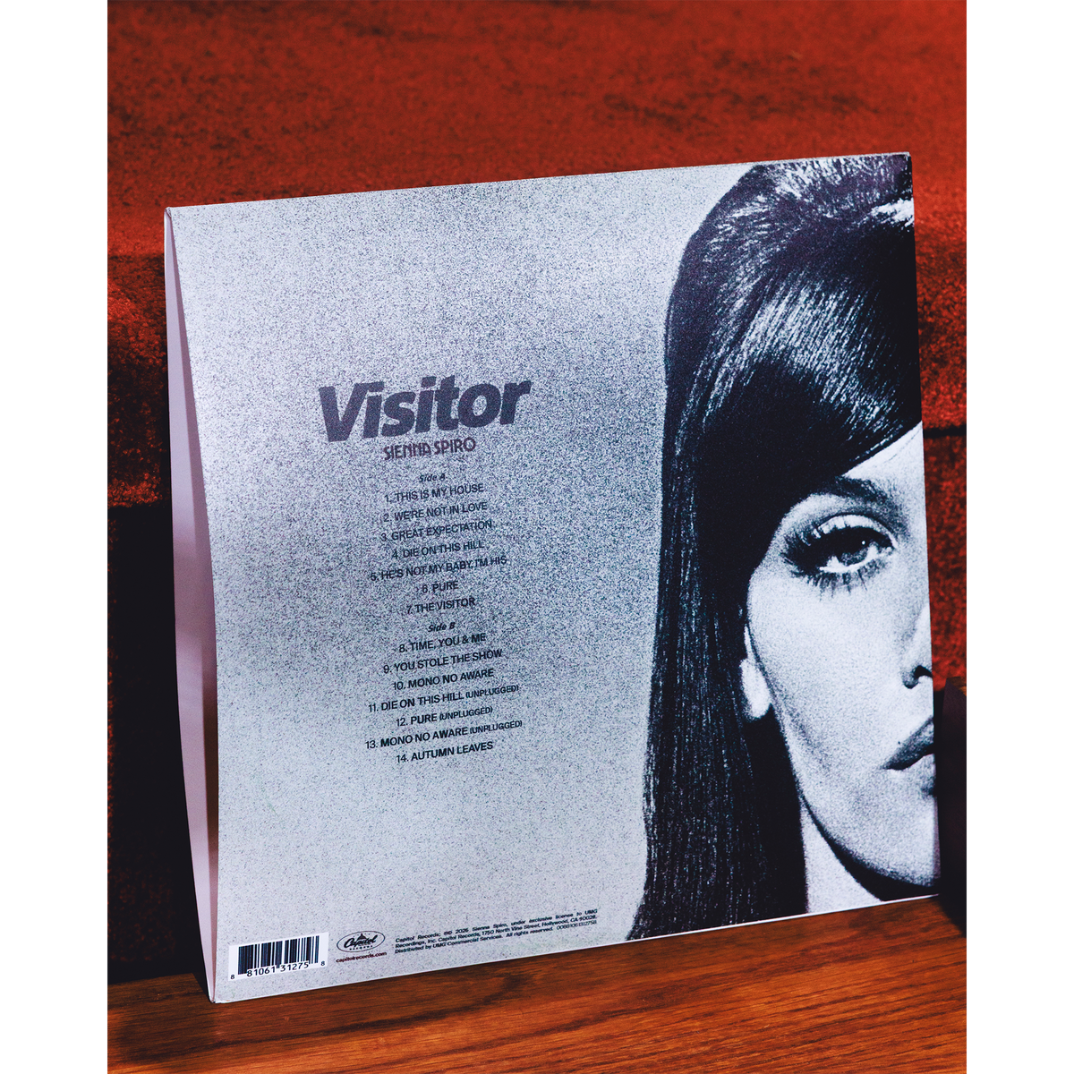 SIENNA SPIRO Visitor (Deluxe Unplugged) Exclusive 180g Black Vinyl + Signed Art Card 463713