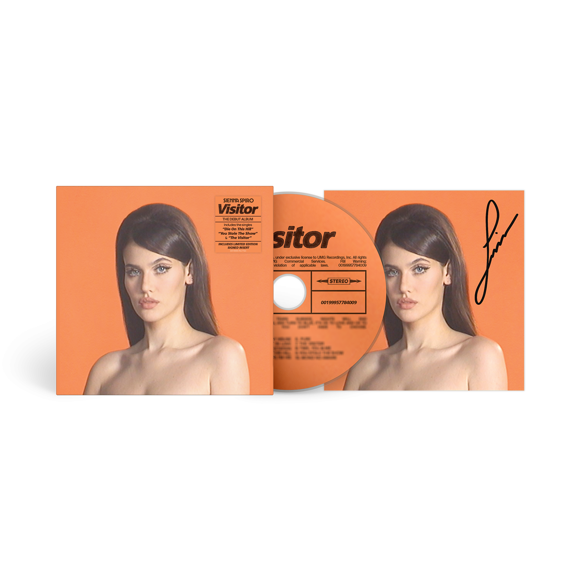 SIENNA SPIRO Visitor Standard CD + Signed Art Card 447188