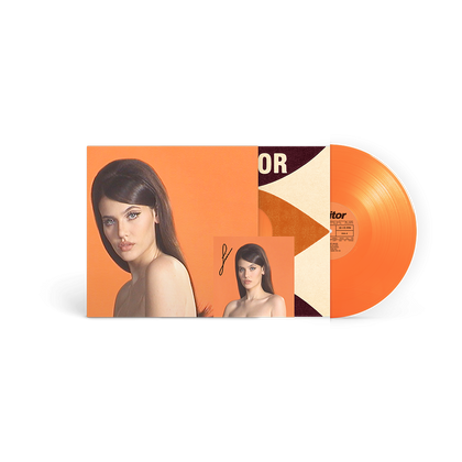 SIENNA SPIRO Visitor Store Exclusive Orange Vinyl + Signed Art Card 447198