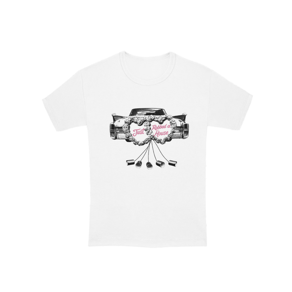 Sabrina Carpenter - Just Robbed A House Baby Tee (Baby Tee)