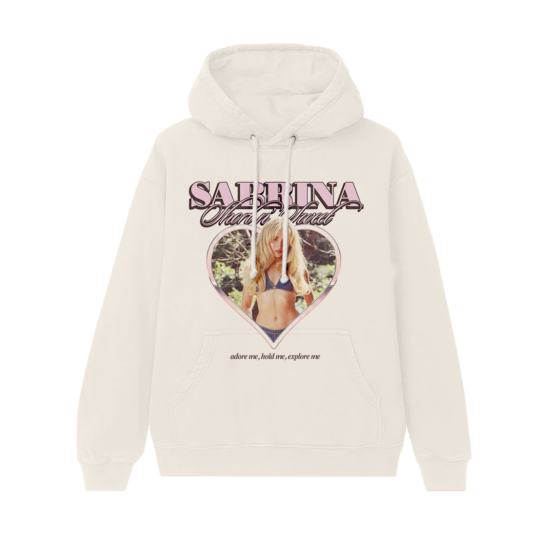 Sabrina Carpenter Short n' Sweet White Hoodie Hoodie 373748