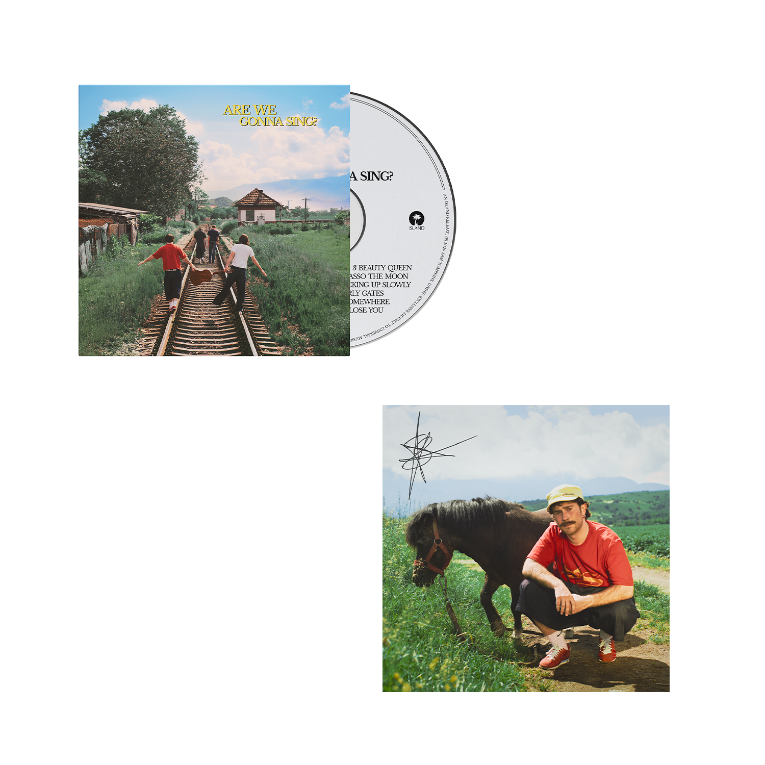 Sam Tompkins are we gonna sing? CD + signed art card 453059
