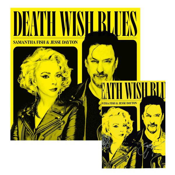 Samantha Fish & Jesse Dayton - Death Wish Blues (Vinyl + signed Card)