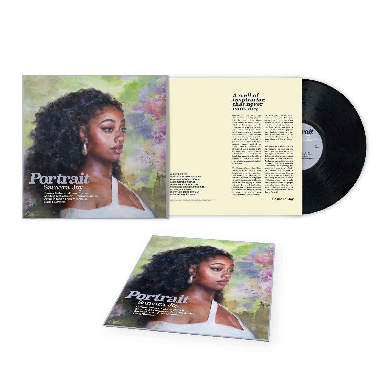 Samara Joy Portrait LP + Signed Art Card 391845