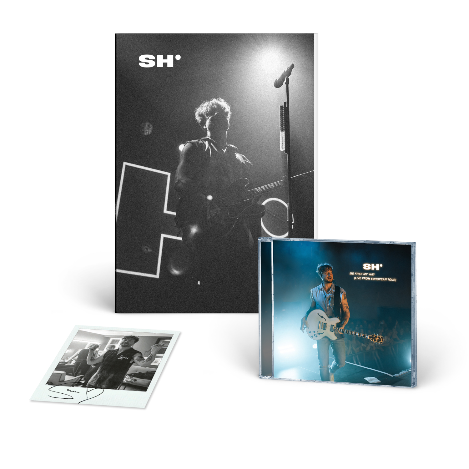 Samu Haber Me Free My Way (Live from European Tour) Exklusive Ltd. CD + Handsigniertes Polaroid + A4 Fanmagazin 390985