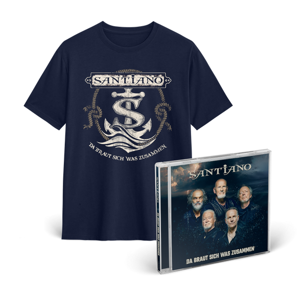 Santiano - Da Braut Sich Was Zusammen (Jewel Case CD + Exklusives T-Shirt)