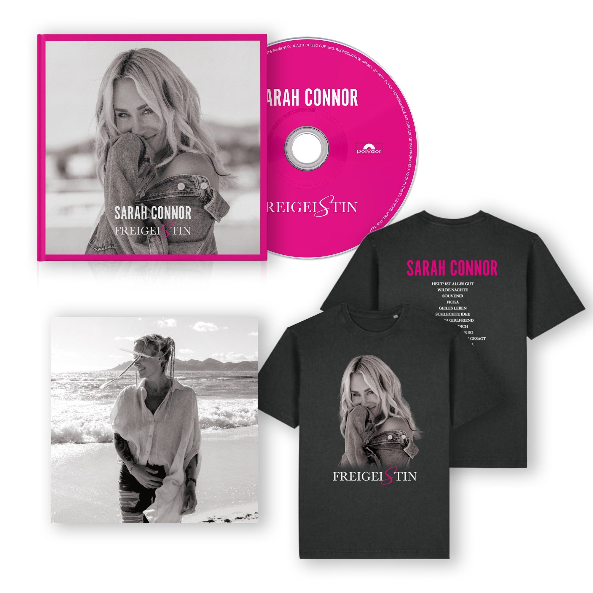 Sarah Connor Freigeistin (Special Deluxe Edition) CD + Art Card + T-Shirt  425590