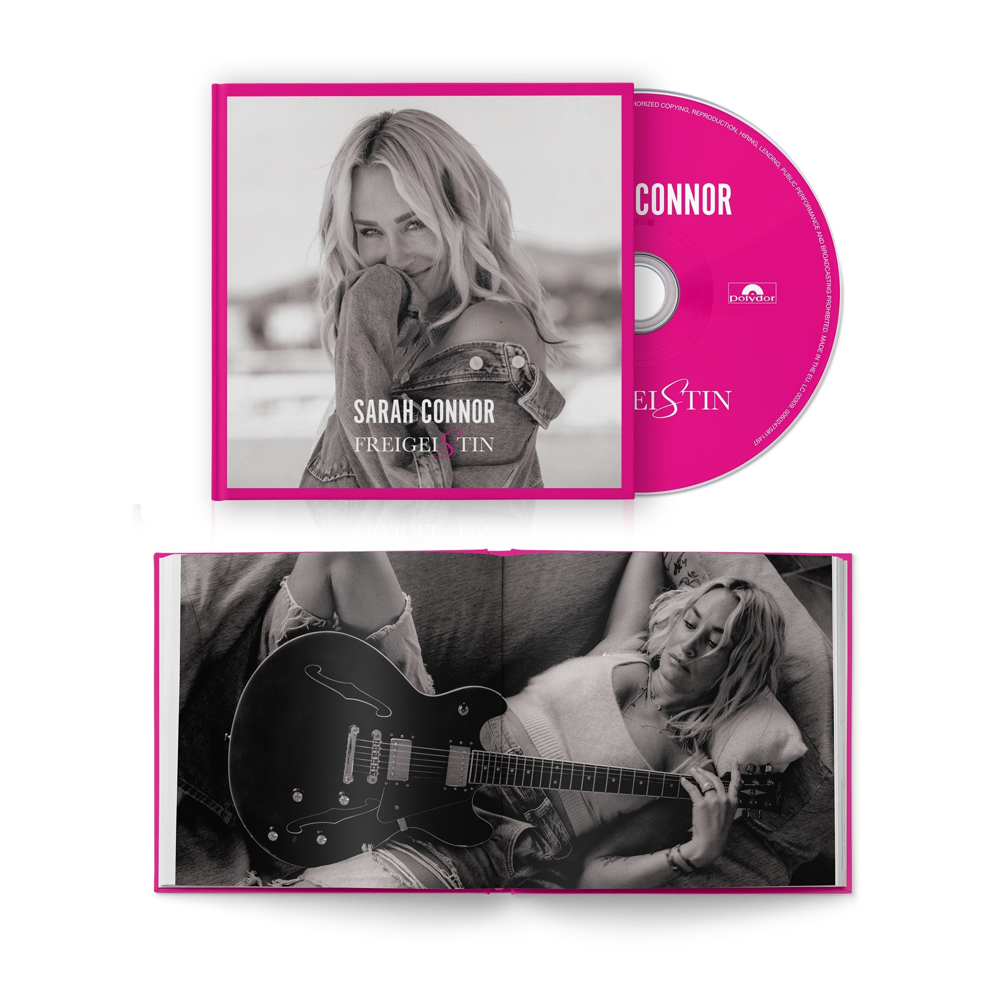 Sarah Connor Freigeistin (Special Deluxe Edition) Hardcover Book CD 425498