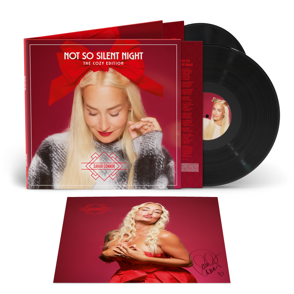 Sarah Connor Not So Silent Night 2LP + Schaltuch + Signierter Kunstprint 334021