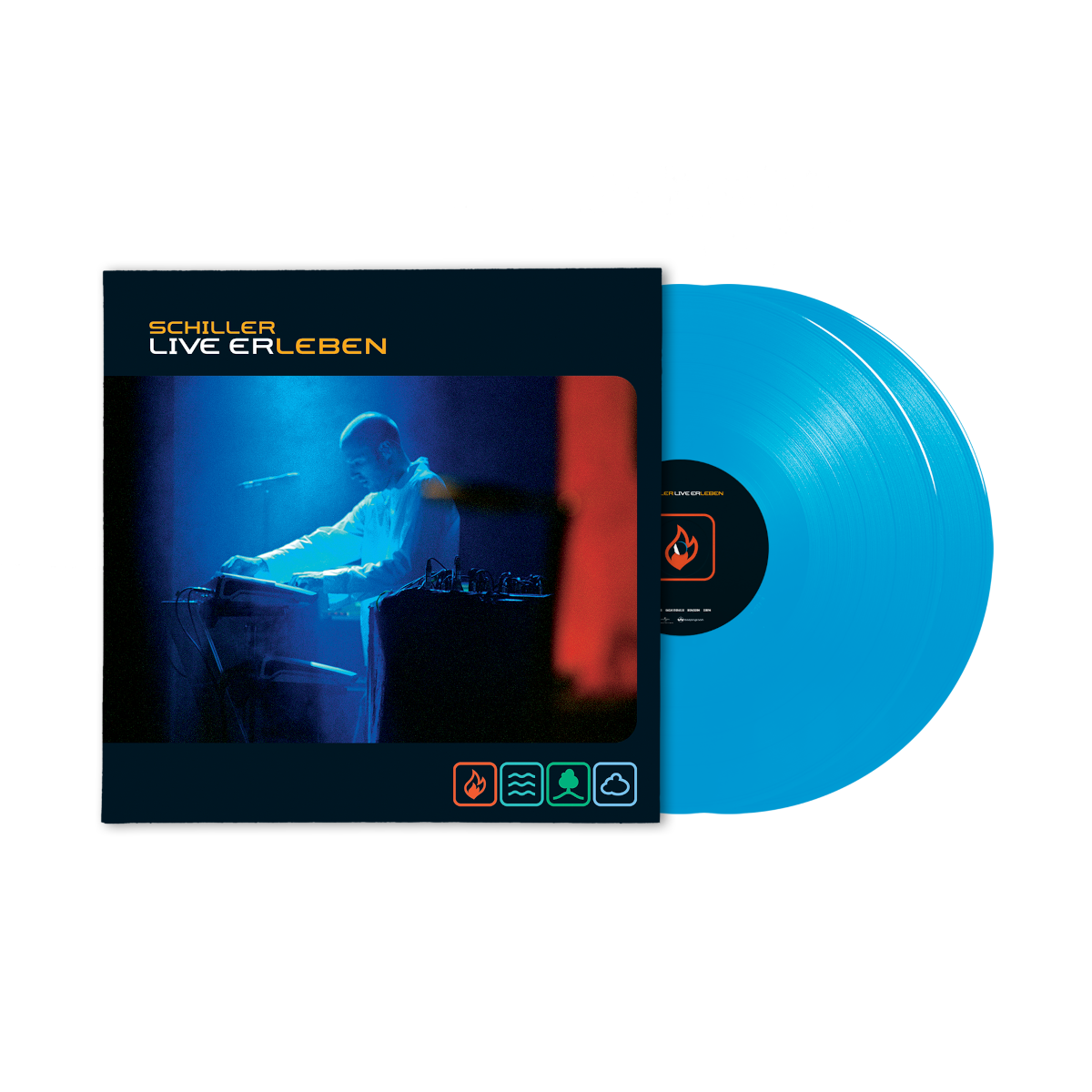 Schiller Live ErLeben Limitierte Nummerierte Himmelblaue 2LP 302024