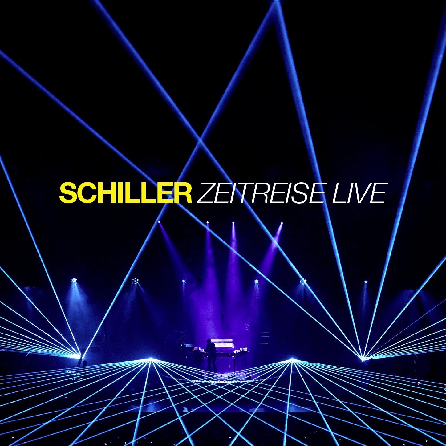 Schiller Zeitreise - Live Limitierte Blau Transparente Vinyl 2LP 437169