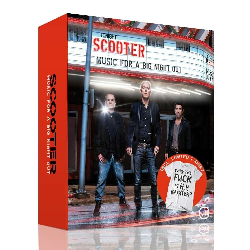 Scooter Music For A Big Night Out Limited CD + T-Shirt Deluxe Box 294737