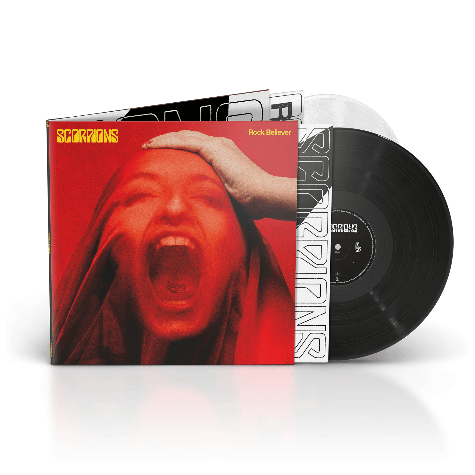 Scorpions Rock Believer Ltd. Deluxe 2LP schwarz / weiß 168569