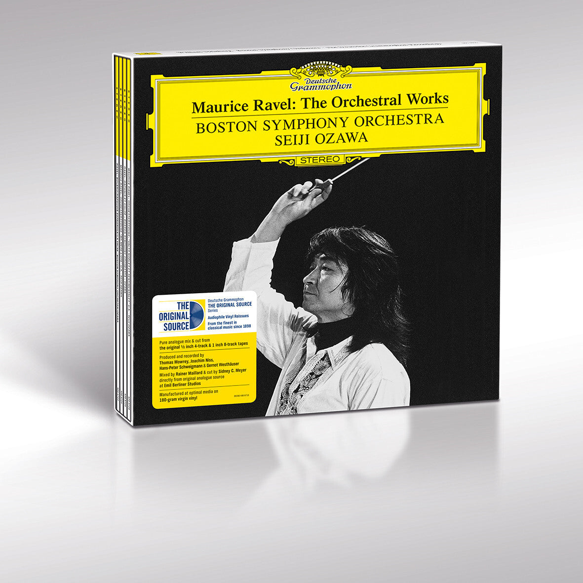 Seiji Ozawa & Boston Symphony Orchestra Ravel: The Orchestral Works Original Source Vinyl 392166