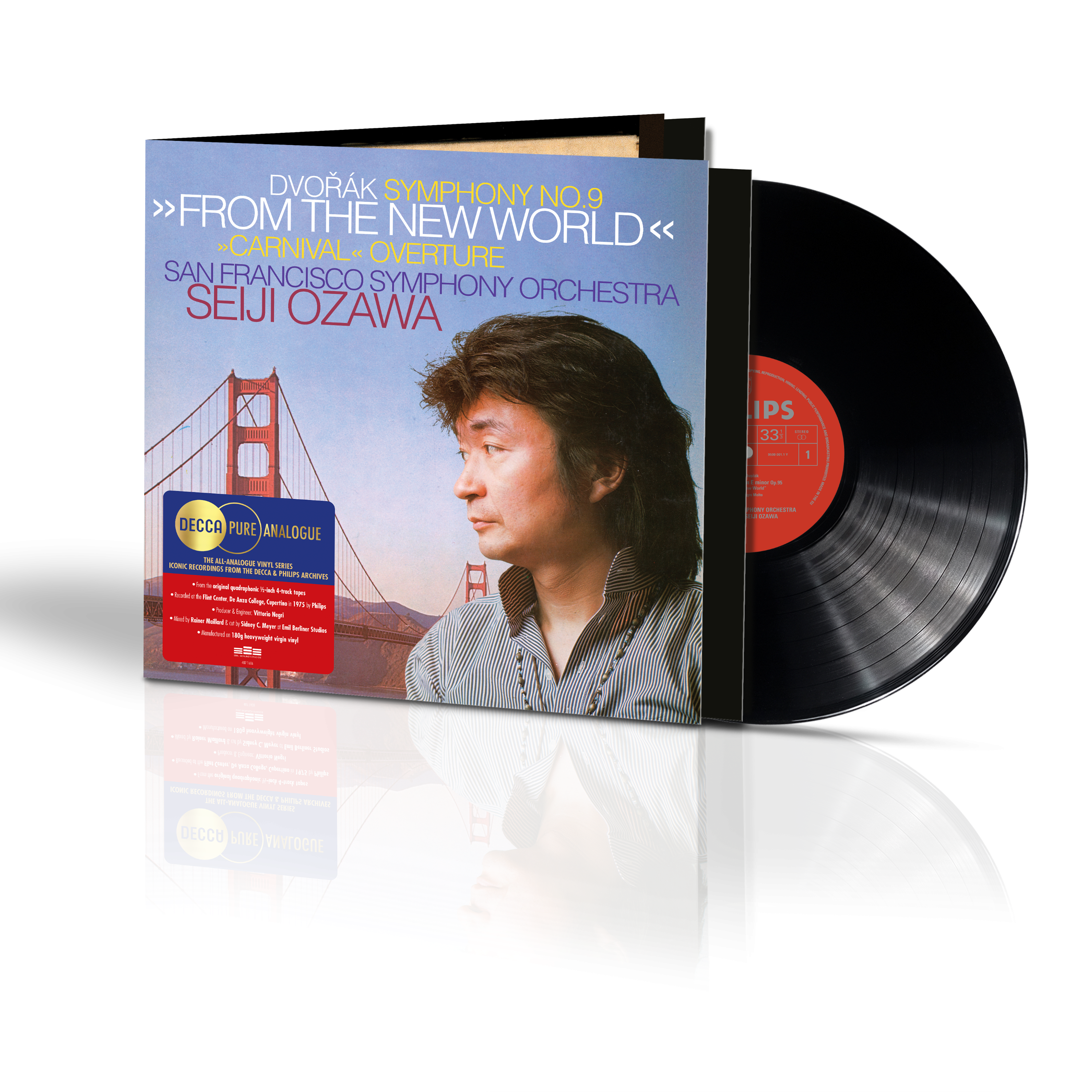 Seiji Ozawa & San Francisco Symphony Dvořák: Sinfonie Nr. 9 (Aus der Neuen Welt) / Karneval-Ouvertüre LP 437177