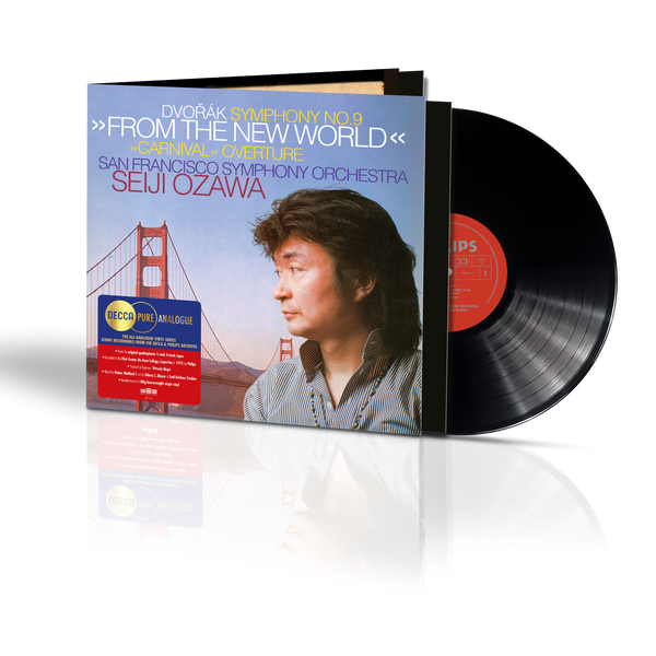 Seiji Ozawa, San Francisco Symphony - Dvořák: Sinfonie Nr. 9 (Aus der Neuen Welt) / Karneval-Ouvertüre (LP)
