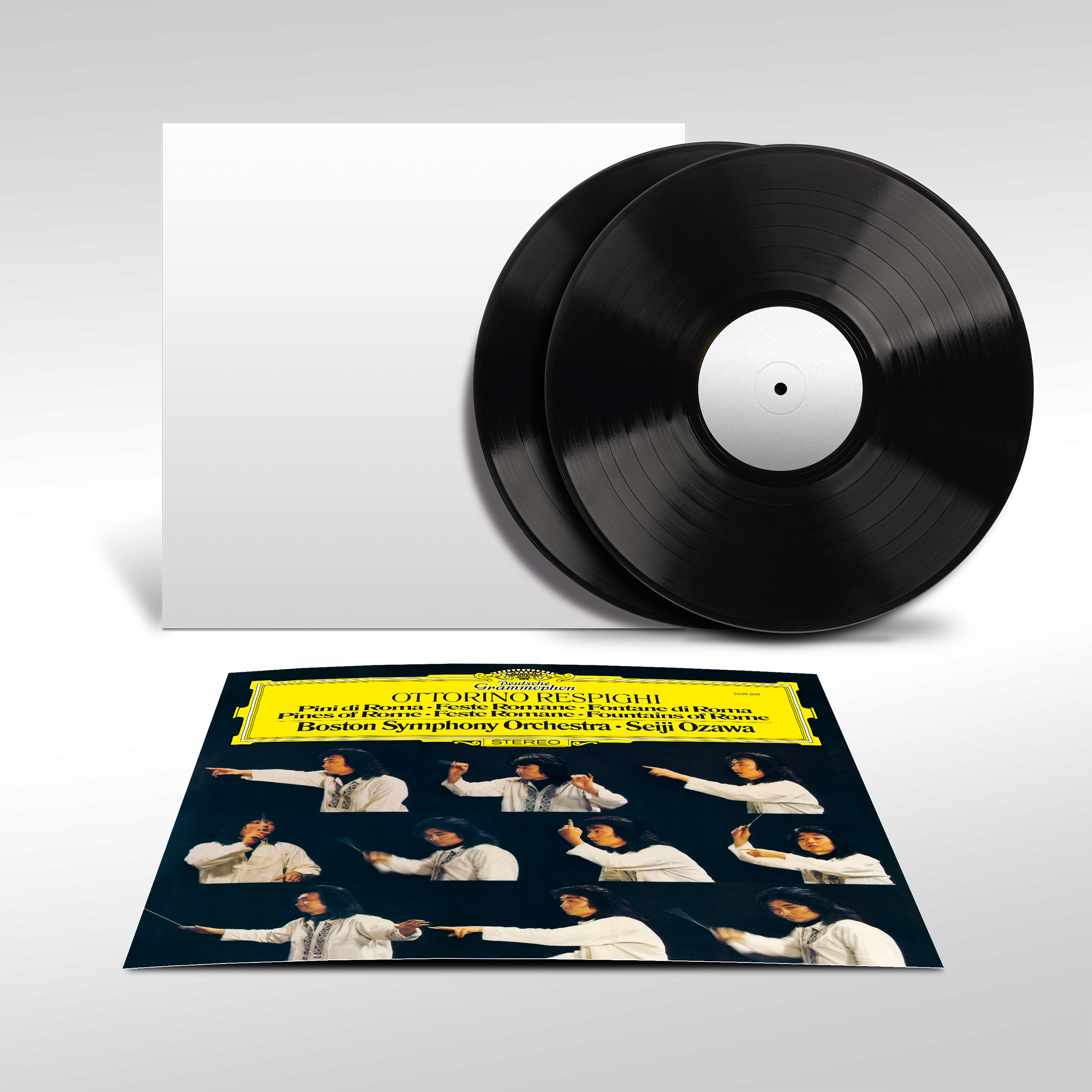 Seiji Ozawa & Boston Symphony Orchestra Respighi: Pini Di Roma - Feste Romane - Fontane Di Roma (Original Source Series) Original Source 2 Vinyl 428658