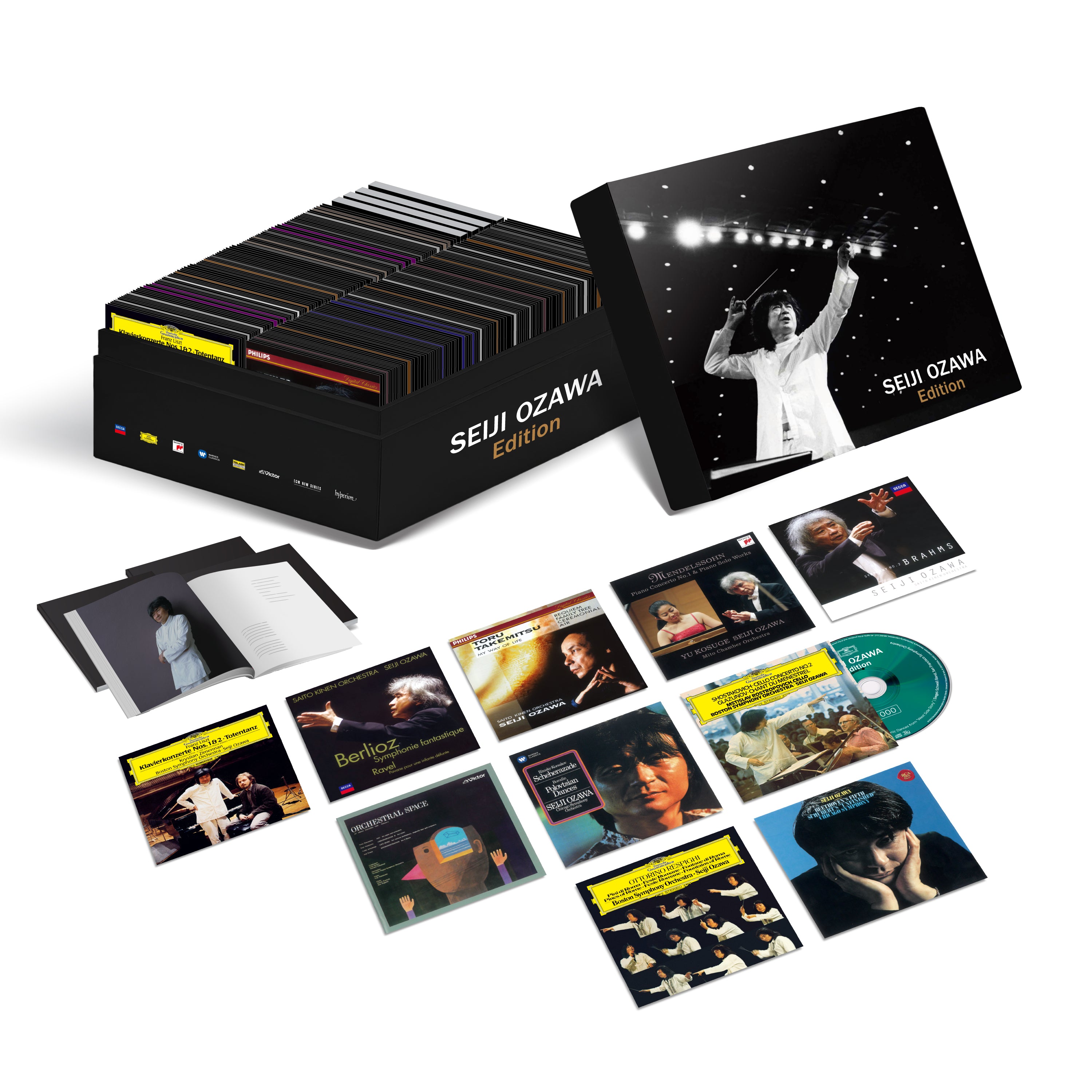 Seiji Ozawa & Cédric Tiberghien The SEIJI OZAWA Edition Limitierte 238CD Edition 452418