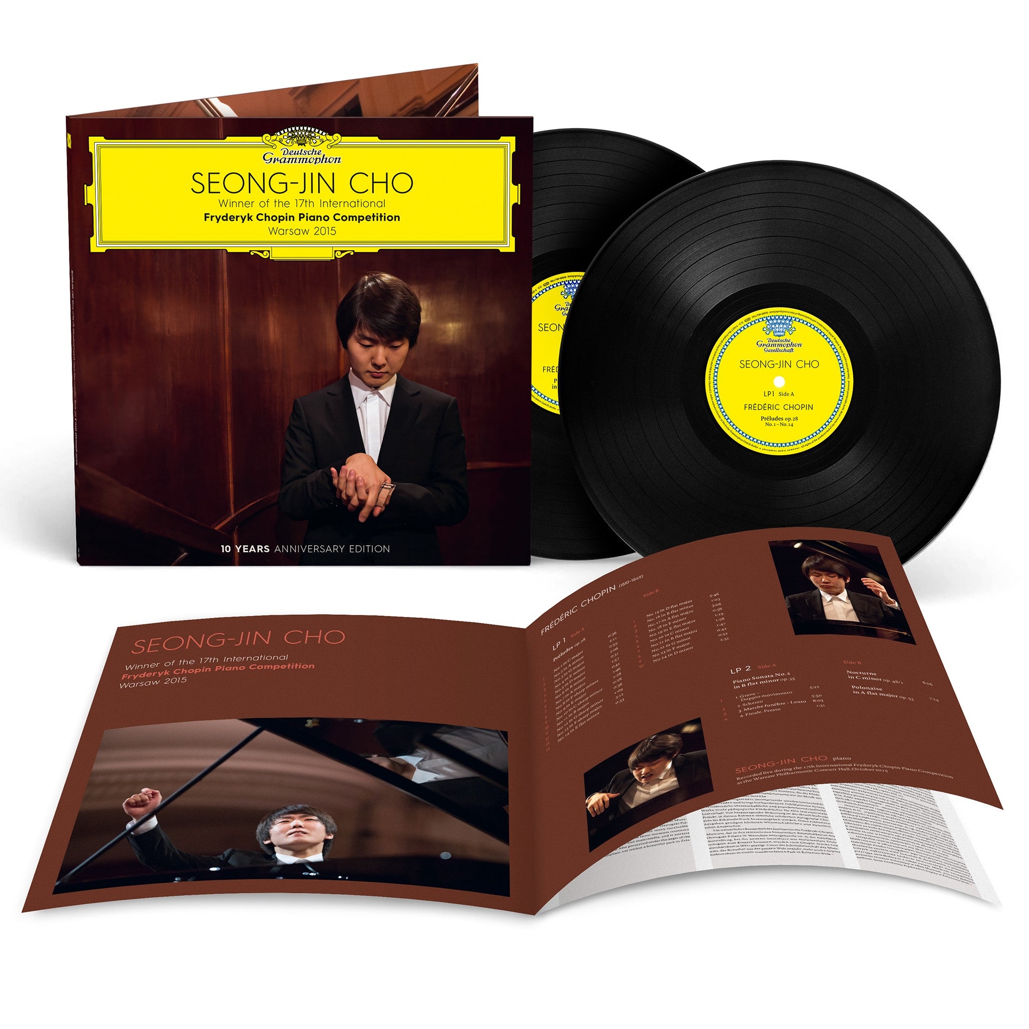Seong-Jin Cho Winner Of The 17th International Fryderyk Chopin Piano Competition Warsaw 2015 – 10 Years Anniversary Edition 2LP Gatefold 418294