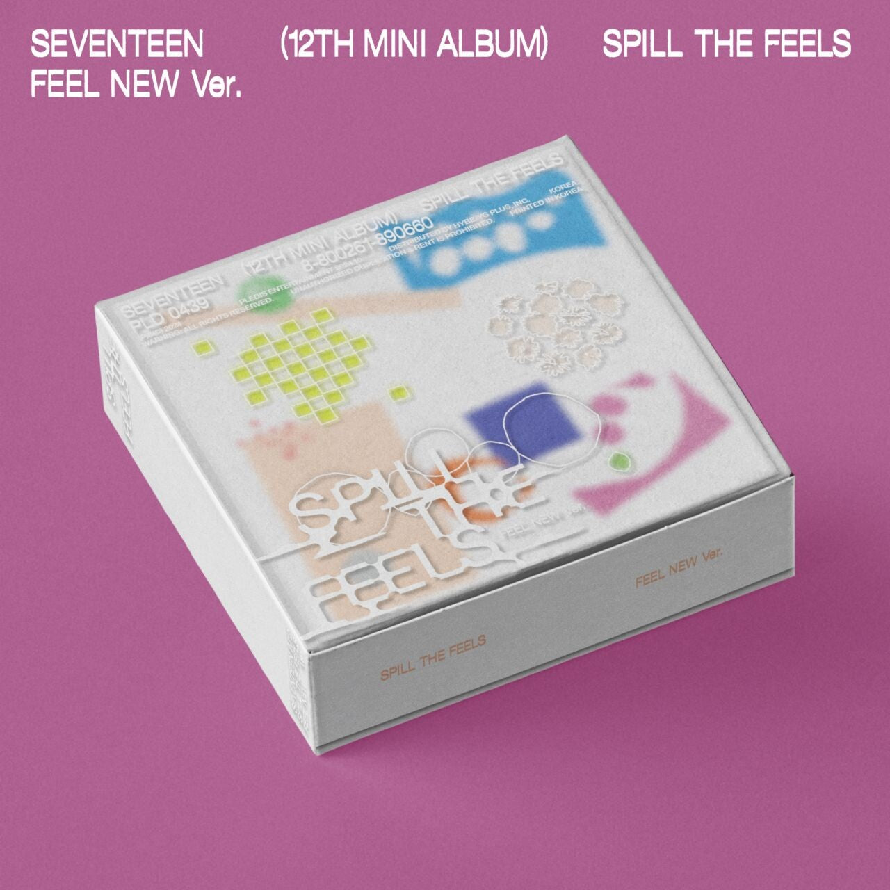 Seventeen 12th Mini Album SPILL THE FEELS (Ver.1) CD 381691