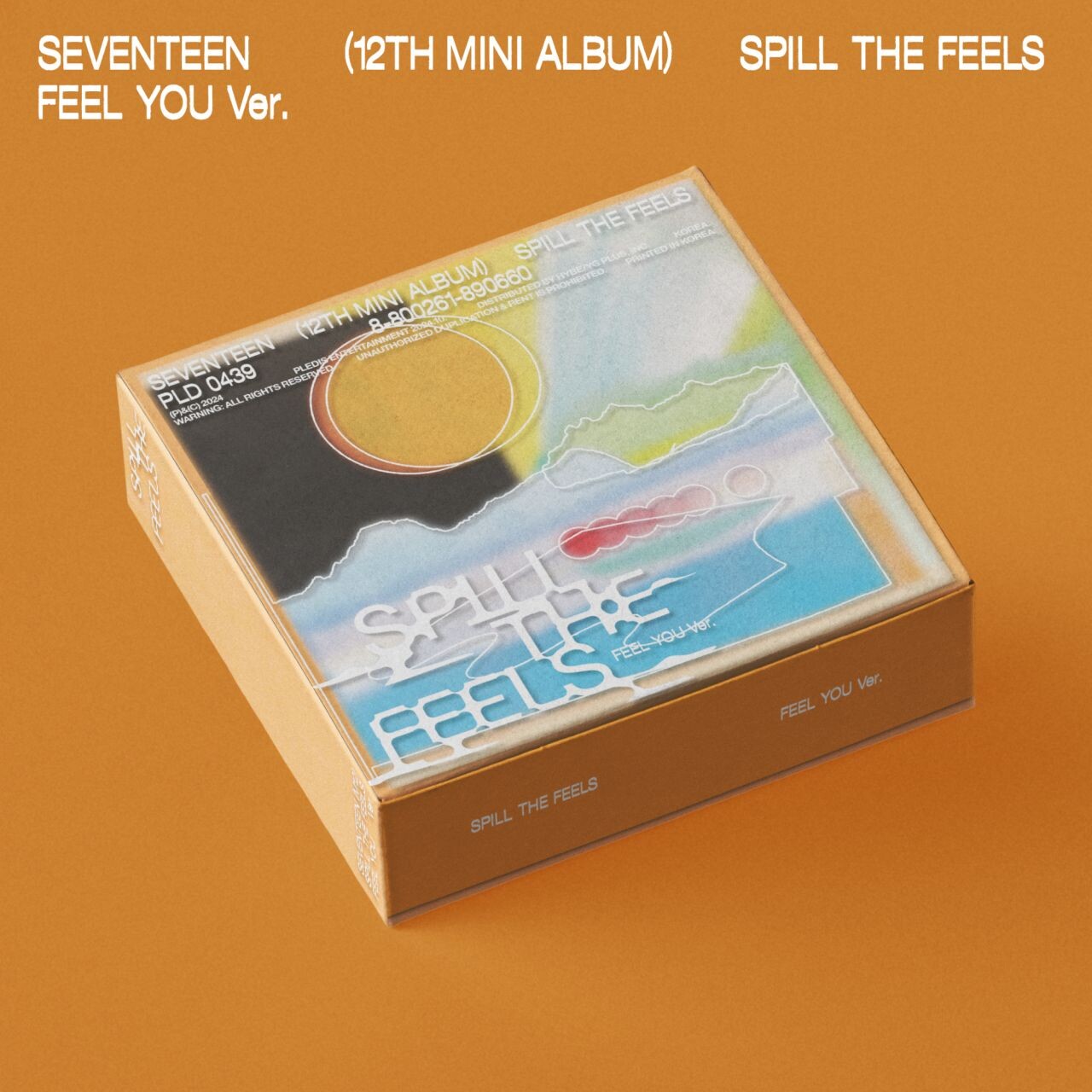 Seventeen 12th Mini Album SPILL THE FEELS (Ver.2) CD 381697