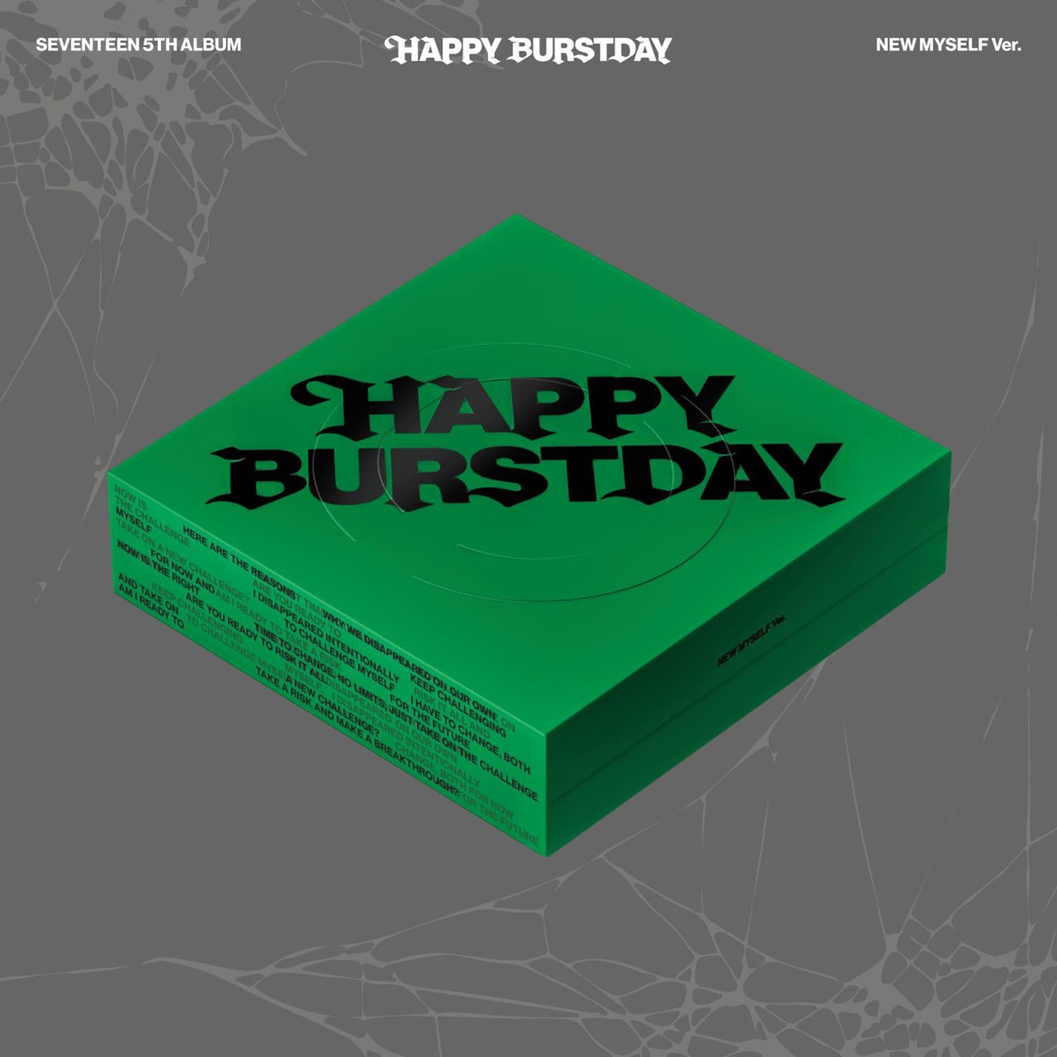 Seventeen SEVENTEEN 5th Alb.HAPPY BURSTDAY (NEW MYSELF Ver.) CD 409877