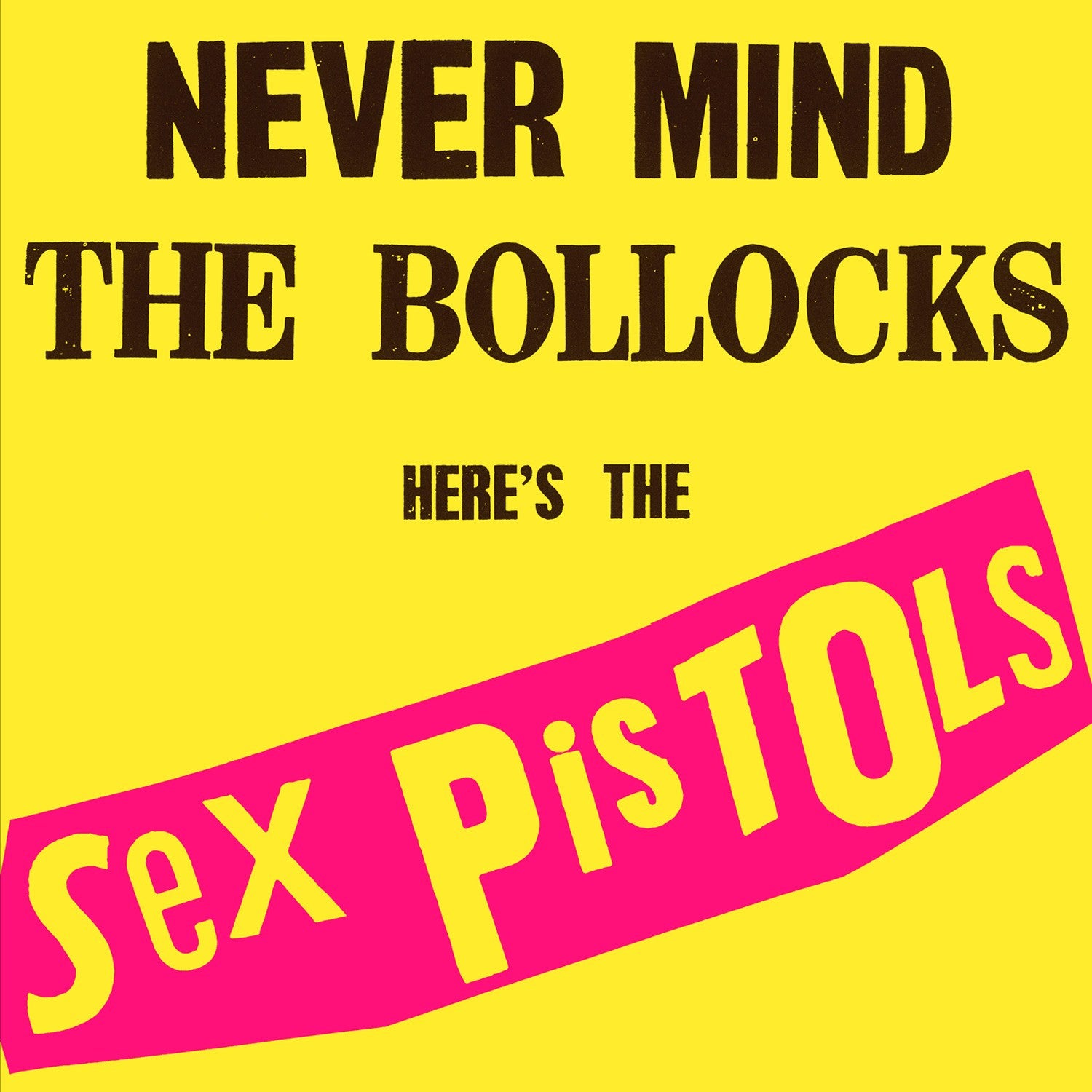 Sex Pistols Never Mind The Bollocks Limited Crystal Clear Vinyl LP 422696