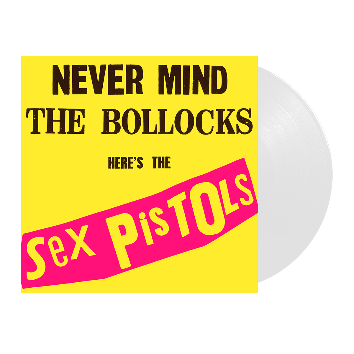 Sex Pistols Never Mind The Bollocks Limited Crystal Clear Vinyl LP 422698