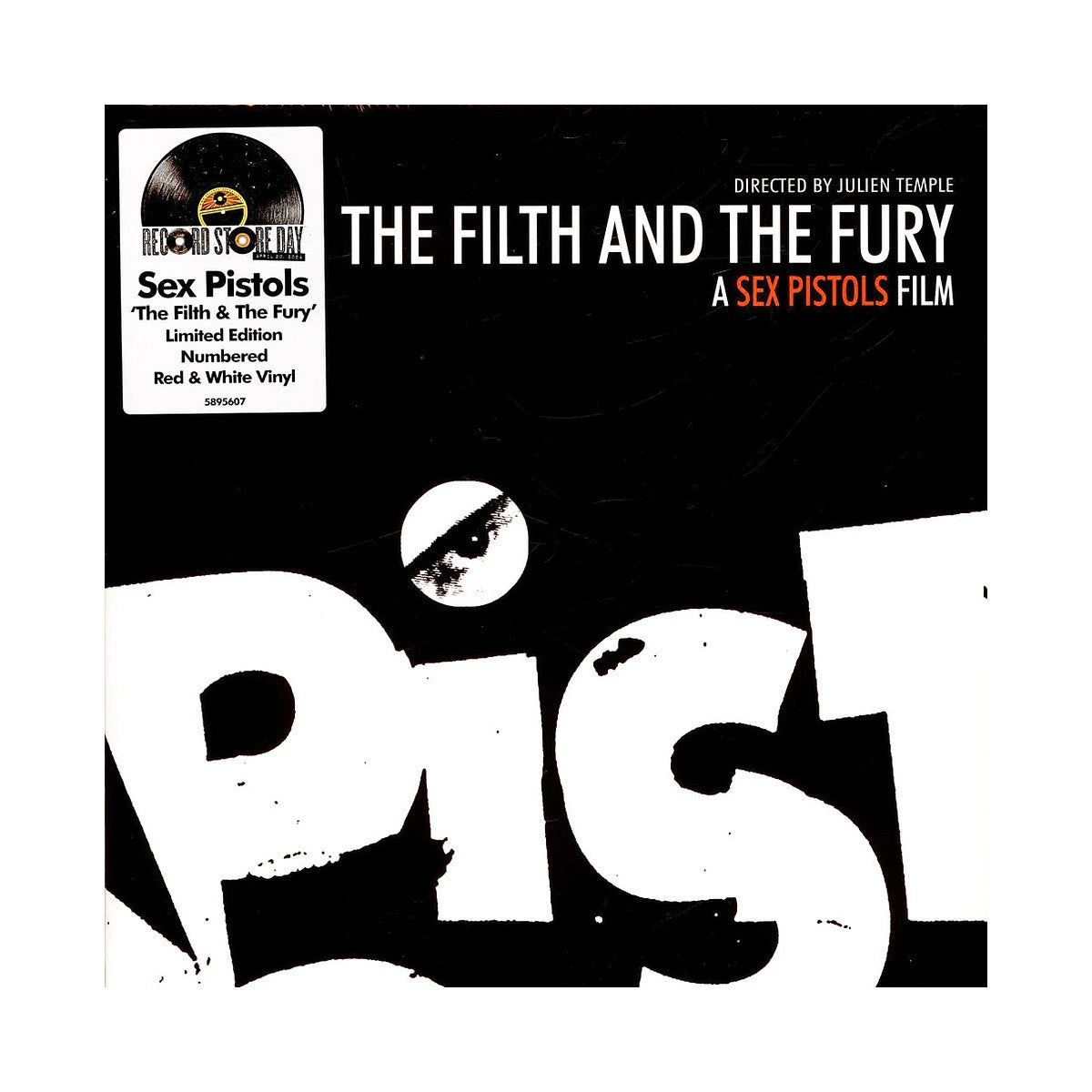 Sex Pistols The Filth & The Fury (Ltd. Edition) Solid Red & White Vinyl 2LP - RSD 2024 423766