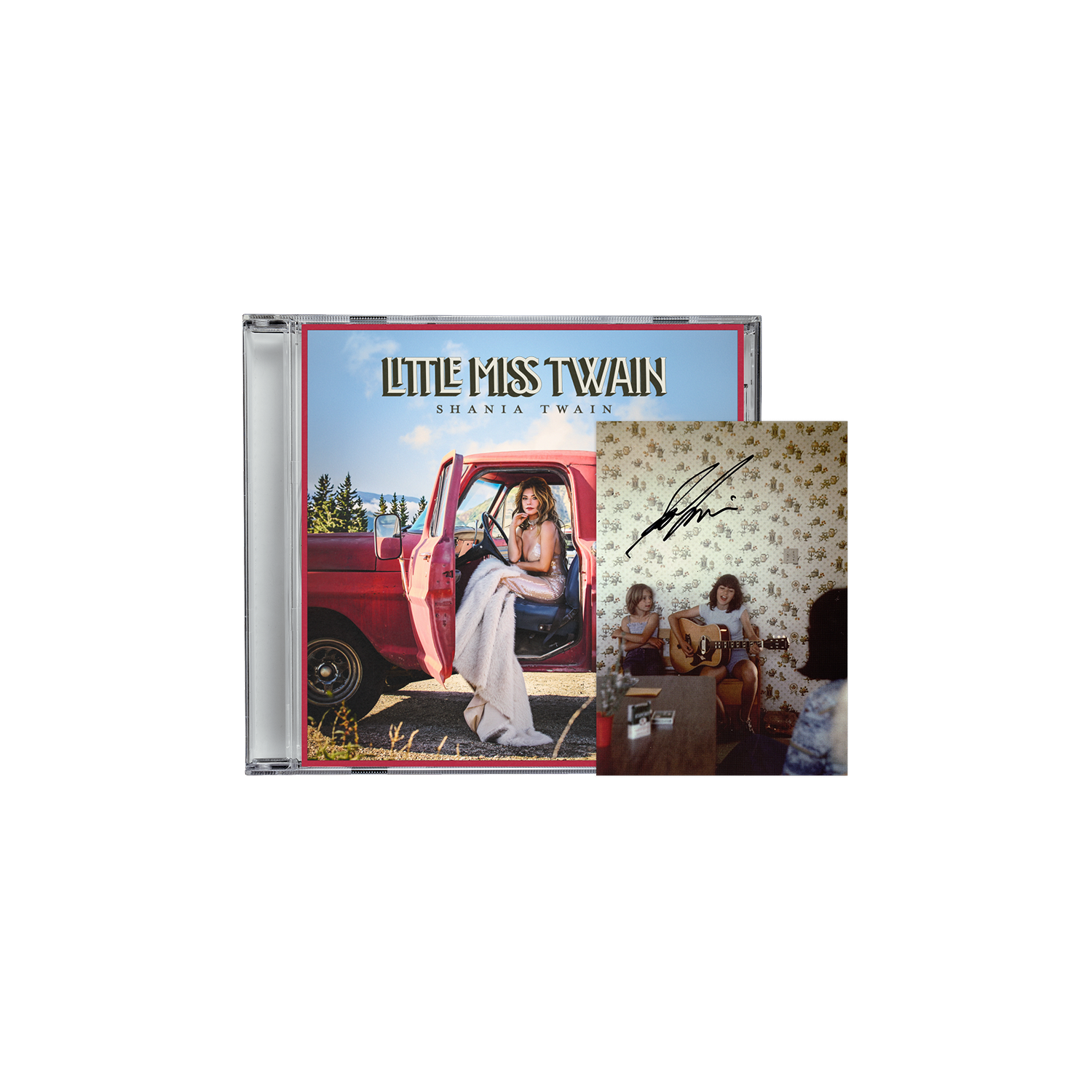 Shania Twain Little Miss Twain CD + Signed Insert 446832