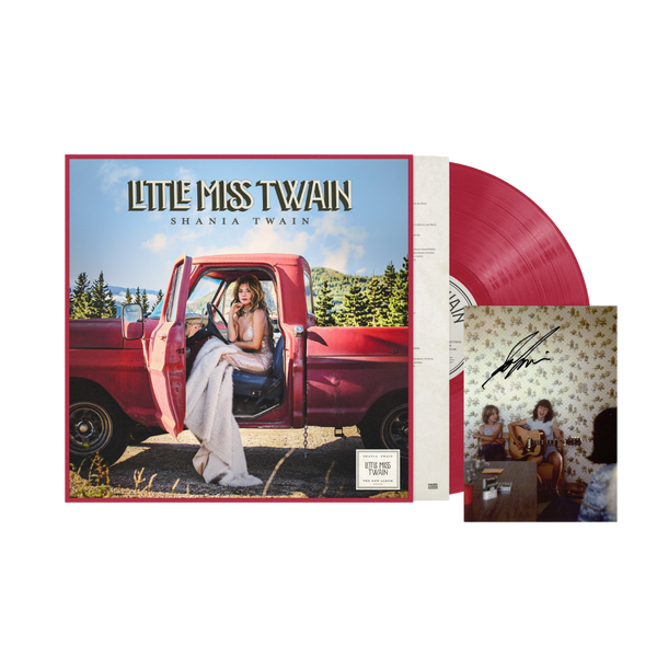 Shania Twain - Little Miss Twain (Rosie Red Vinyl + Signed Insert)