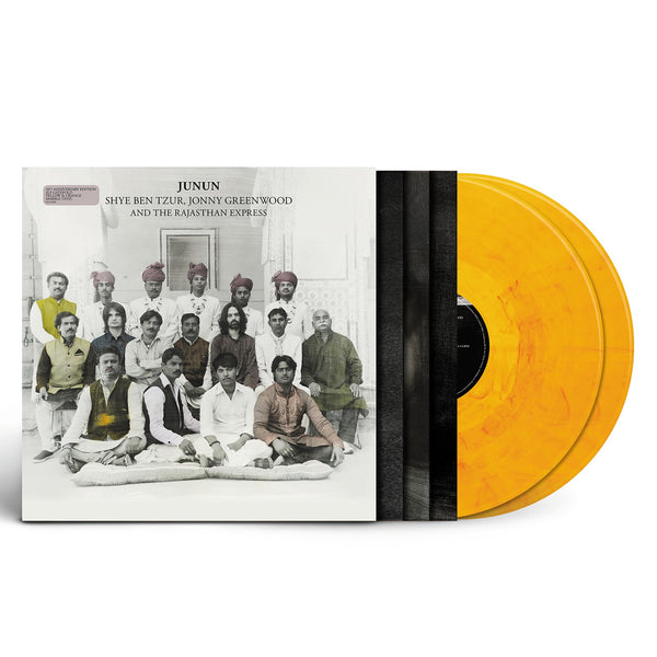 Shye Ben-Tzur, Jonny Greenwood, The Rajasthan Express - Junun (Yellow & Orange Marble 2LP)