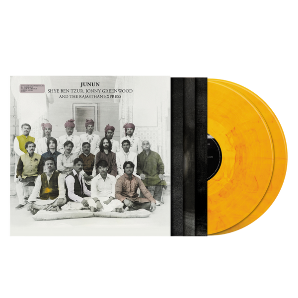 Shye Ben-Tzur, Jonny Greenwood, The Rajasthan Express - Junun (Yellow & Orange Marble 2LP)