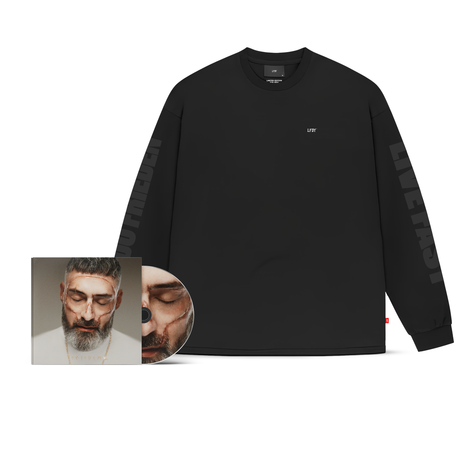Sido Frieden CD & limitiertes LFDY x SIDO Longsleeve 456823