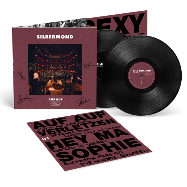 Silbermond - AUF AUF (Doppel-Vinyl (schwarz & signiert))