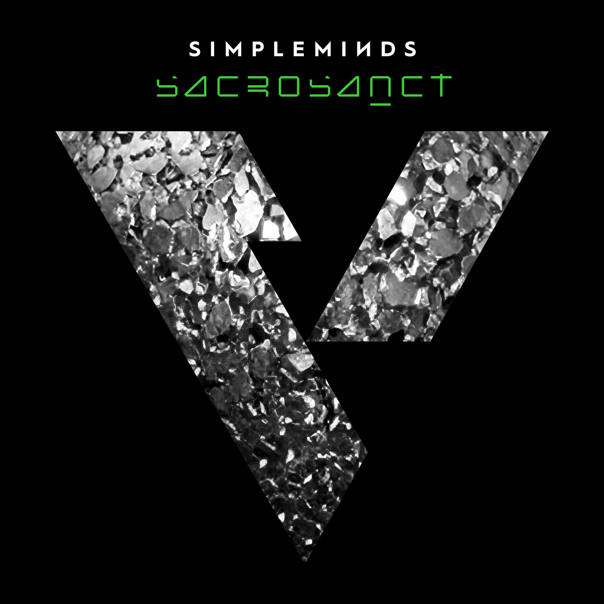Simple Minds Sacrosanct Ltd. Green LP 458359