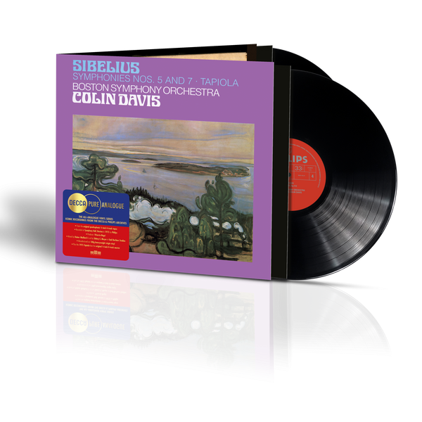 Sir Colin Davis, Boston Symphony Orchestra - Sibelius: Sinfonien Nr. 5 & 7 (Decca Pure Analogue)