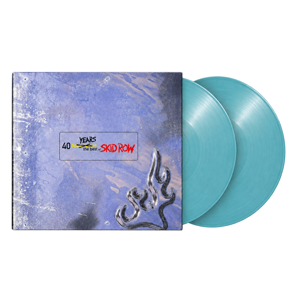 Skid Row 40 Years: The Best of Skid Row (2026 Remaster) Translucent Blue 2LP 460443