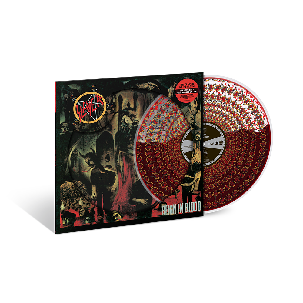 Slayer Reign In Blood 40th  "Blood" Filled Zoetrope 1LP 461885
