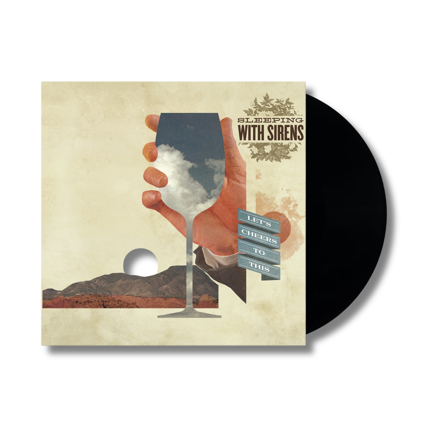 Sleeping With Sirens Let's Cheers To This Black Vinyl LP 458303