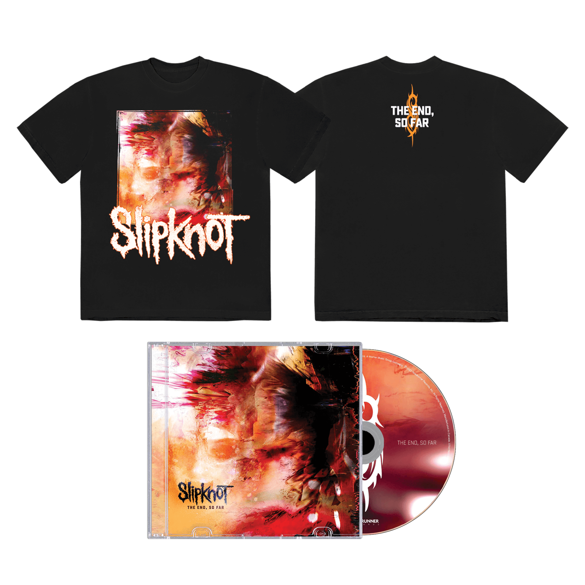 Slipknot The End So Far CD + T-Shirt Bundle II 173721