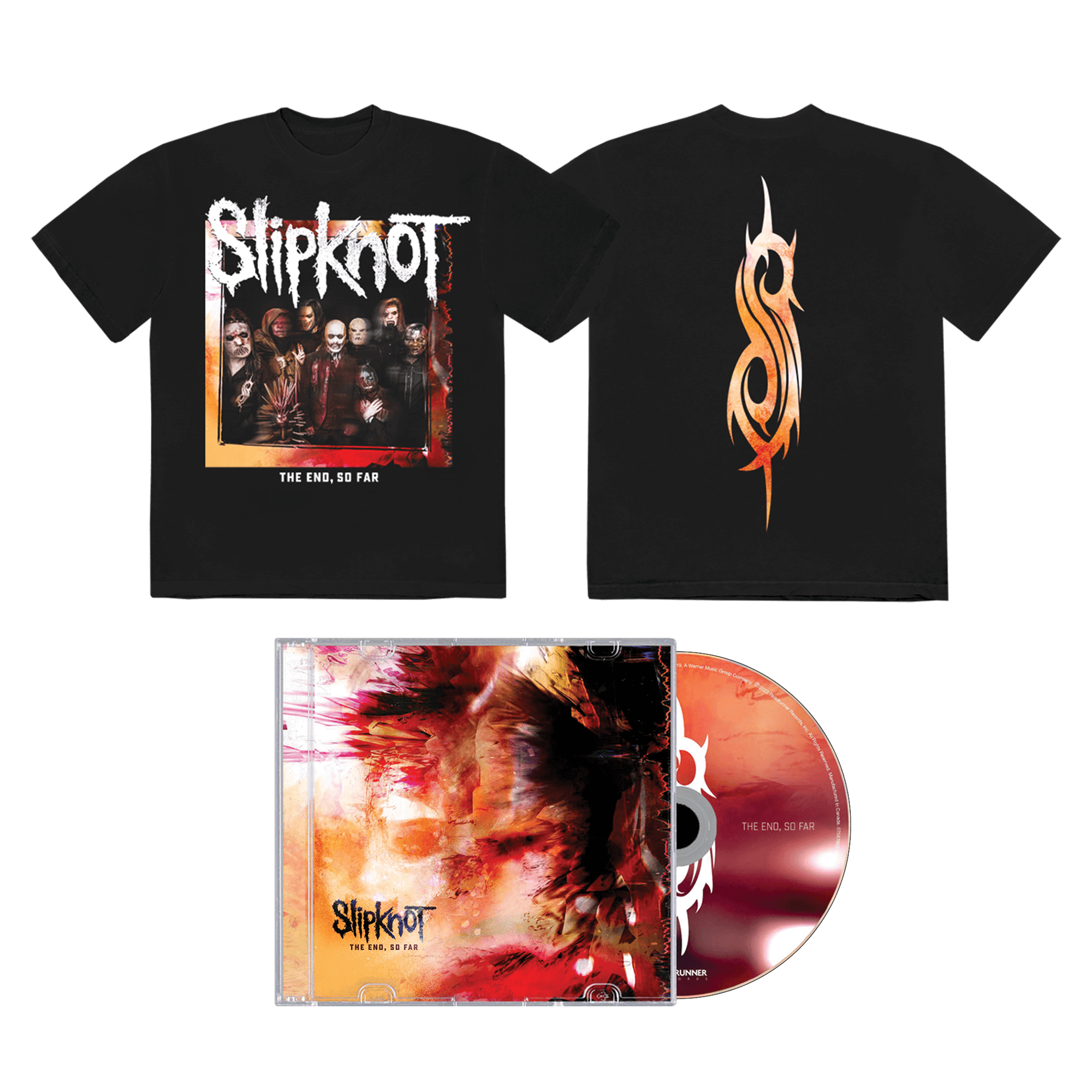 Slipknot The End So Far CD + T-Shirt Bundle I 173637