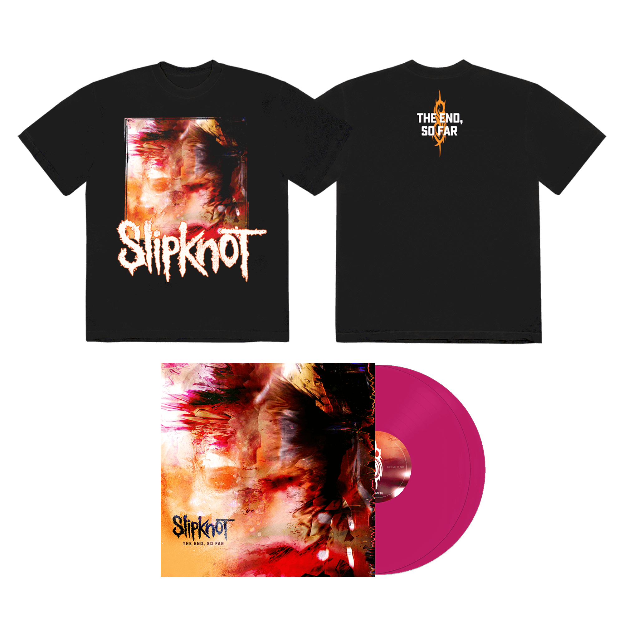 Slipknot The End, So Far Pink LP + T-Shirt II 173938